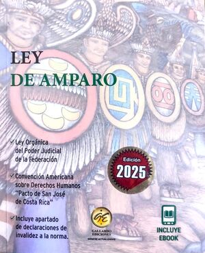 LEY DE AMPARO 2025 BOLSILLO + EBOOK