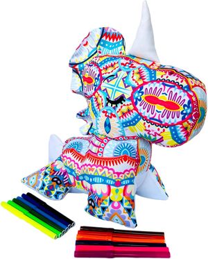 ALEBRIJE UNICORNIO. MANDALA 3D PARA COLOREAR