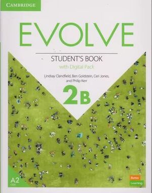 EVOLVE 2B STUDENTS BOOK WITH DIGITAL PACK