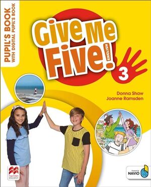 GIVE ME FIVE 3 PUPILS BOOK + DSB + APP