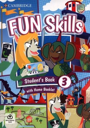 FUN SKILLS 3 STUDENTS PACK WITH HOME SKILLS BOOKLET