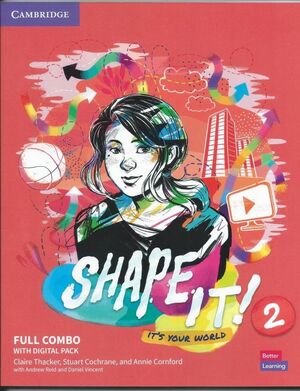 SHAPE IT 2 FULL COMBO STUDENT BOOK AND WORKBOOK WITH PRACTICE EXTRA