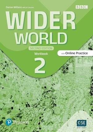 WIDER WORLD 2E 2 WORKBOOK WITH ONLINE PRACTICE AND APP