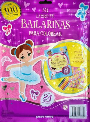 MI LIBRO DE BAILARINAS PARA COLOREAR