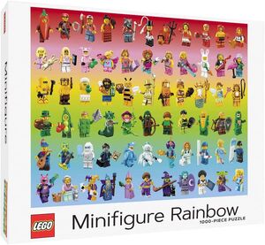 ROMPECABEZAS LEGO MINIFIGURE RAINBOW 1000 PIECE