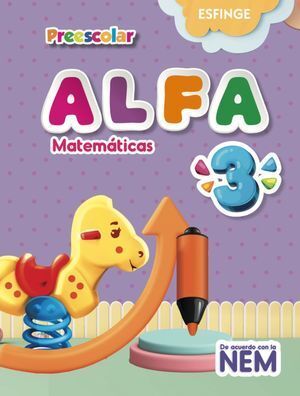 ALFA MATEMÁTICAS 3 PREESCOLAR