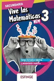 VIVE LAS MATEMÁTICAS 3 SECUNDARIA NEM