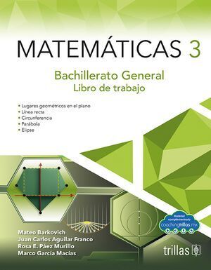 MATEMÁTICAS 3 CUADERNO DE TRABAJO