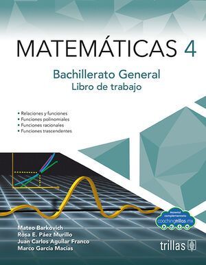 MATEMÁTICAS 4 CUADERNO DE TRABAJO