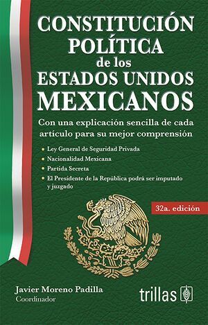 CONSTITUCIÓN POLÍTICA DE LOS ESTADOS UNIDOS MEXICANOS