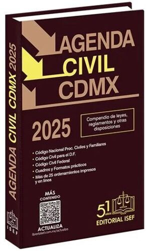 AGENDA CIVIL DE LA CIUDAD DE MÉXICO 2025