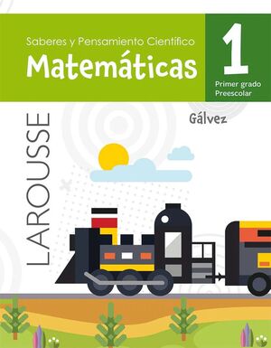 SABERES Y PENSAMIENTO CIENTÍFICO. MATEMÁTICAS 1 PREESCOLAR